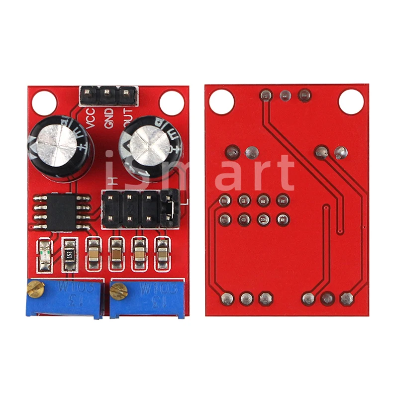 Adjustable PWM Pulse Signal Generator Module - Square Wave, Frequency & Duty Cycle Control