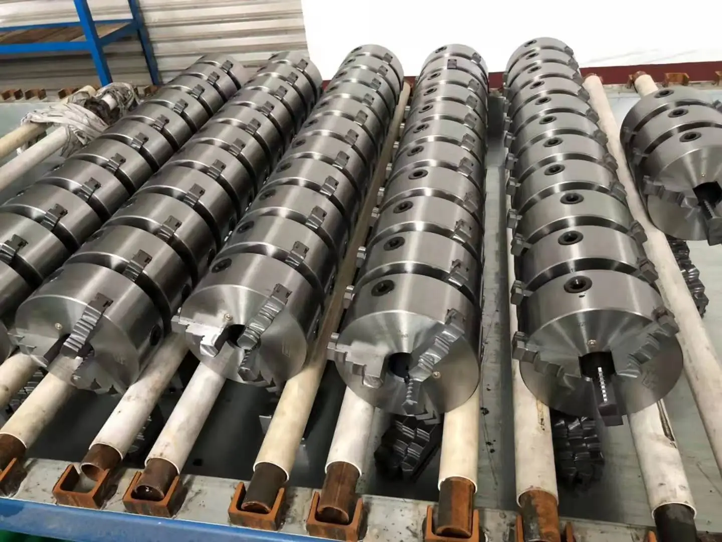 Chuck Flange 125mm Lathe High Manganese Steel Connection For