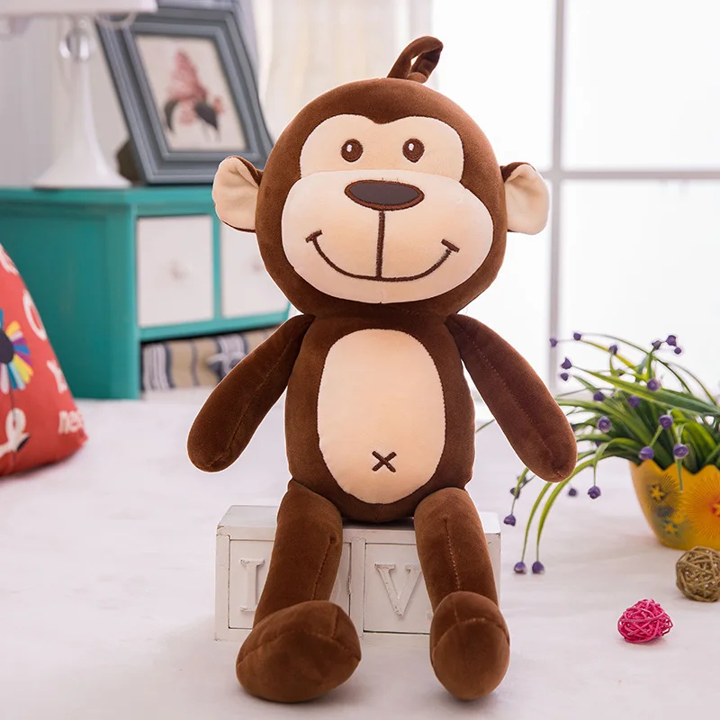 Customize Pirate Monkey Cuddle Plush Toy Soft Stuffed Cute Small Monkey Animal Toy Gorilla Soft Plush Toy