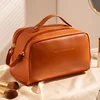 Double-zip bag (brown)