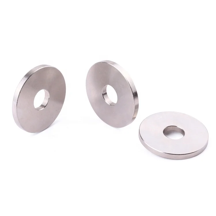 Factory direct sales DIN9021 round metal washers plain penny ring stainless steel flat washer