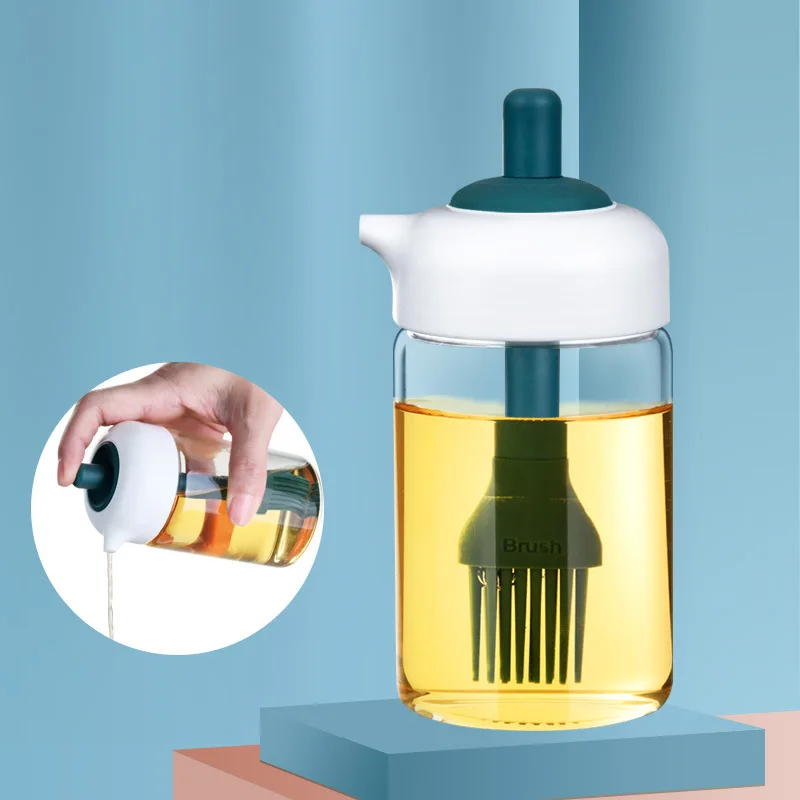 Hot Selling 230 Ml Olive Oil Bottle Glass With Brush BBQ Oil Bottle Kitchen  Accessories - Buy Hot Selling 230 Ml Olive Oil Bottle Glass With Brush BBQ  Oil Bottle Kitchen Accessories