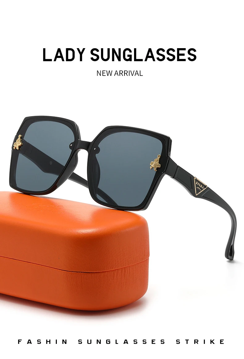 Luxury Sunglasses Women Oversized Frame Designer Sun Glasses Fashion Brand Sunglasses 2024