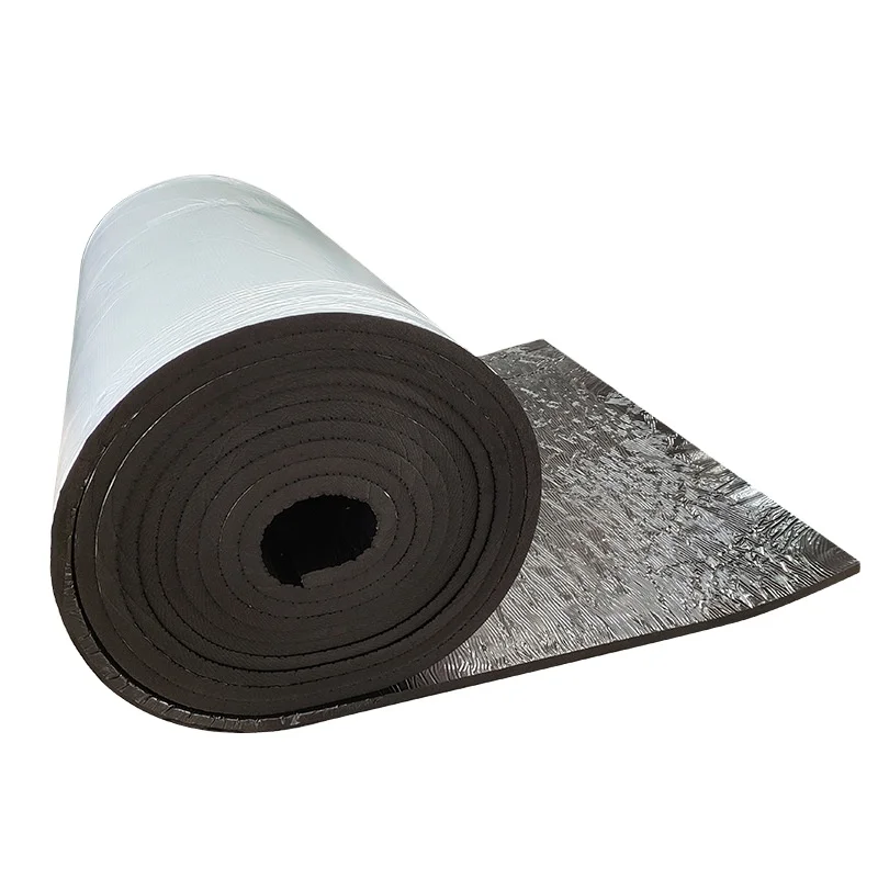 Roof Thermal Insulation Material Rubber and Plastic Aluminum Foil Self-adhesive Thermal Insulation Cotton