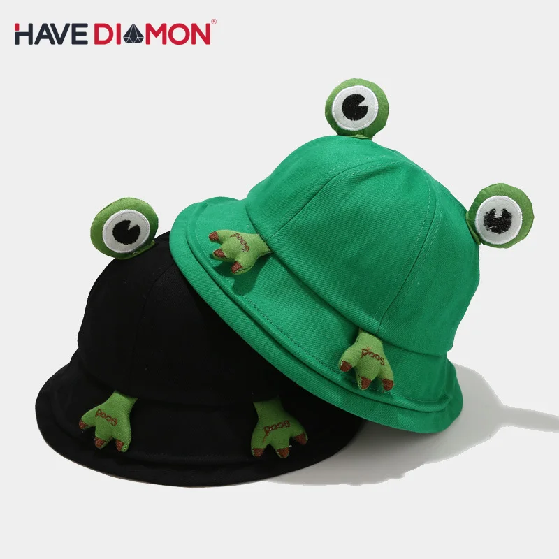 Sun Hat Teen Animal Frog Bucket Hat 