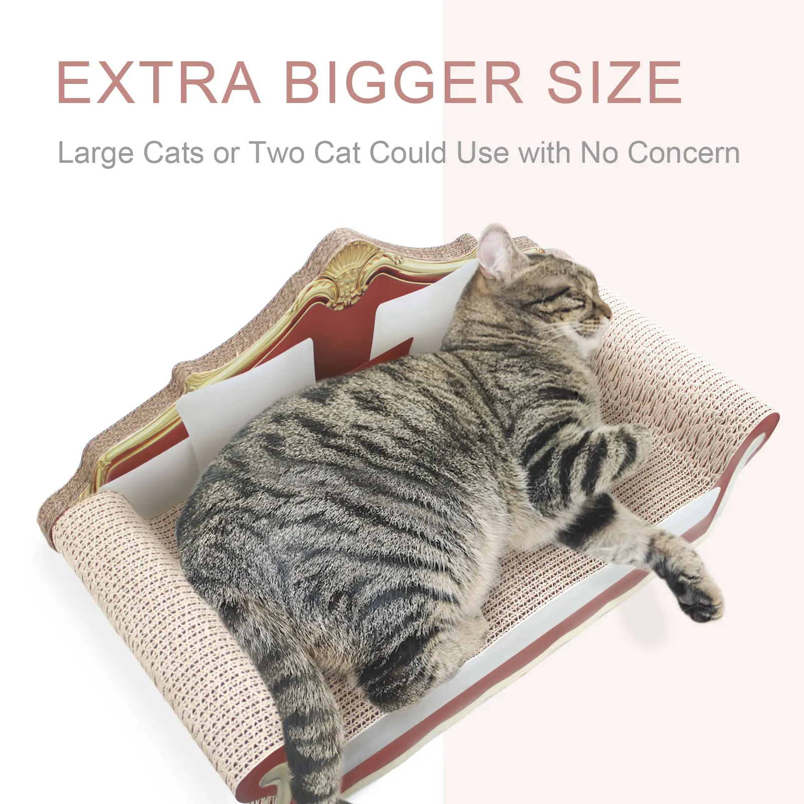 Eco-friendly Cat Scratcher Board Sustainable Fun