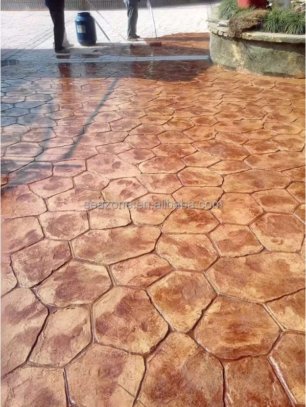 Stone Pattern Concrete Stamping Stamps Mold Mat Buy Stone Stamp Mat