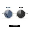 Pellicola blu scuro con cornice in argento C6