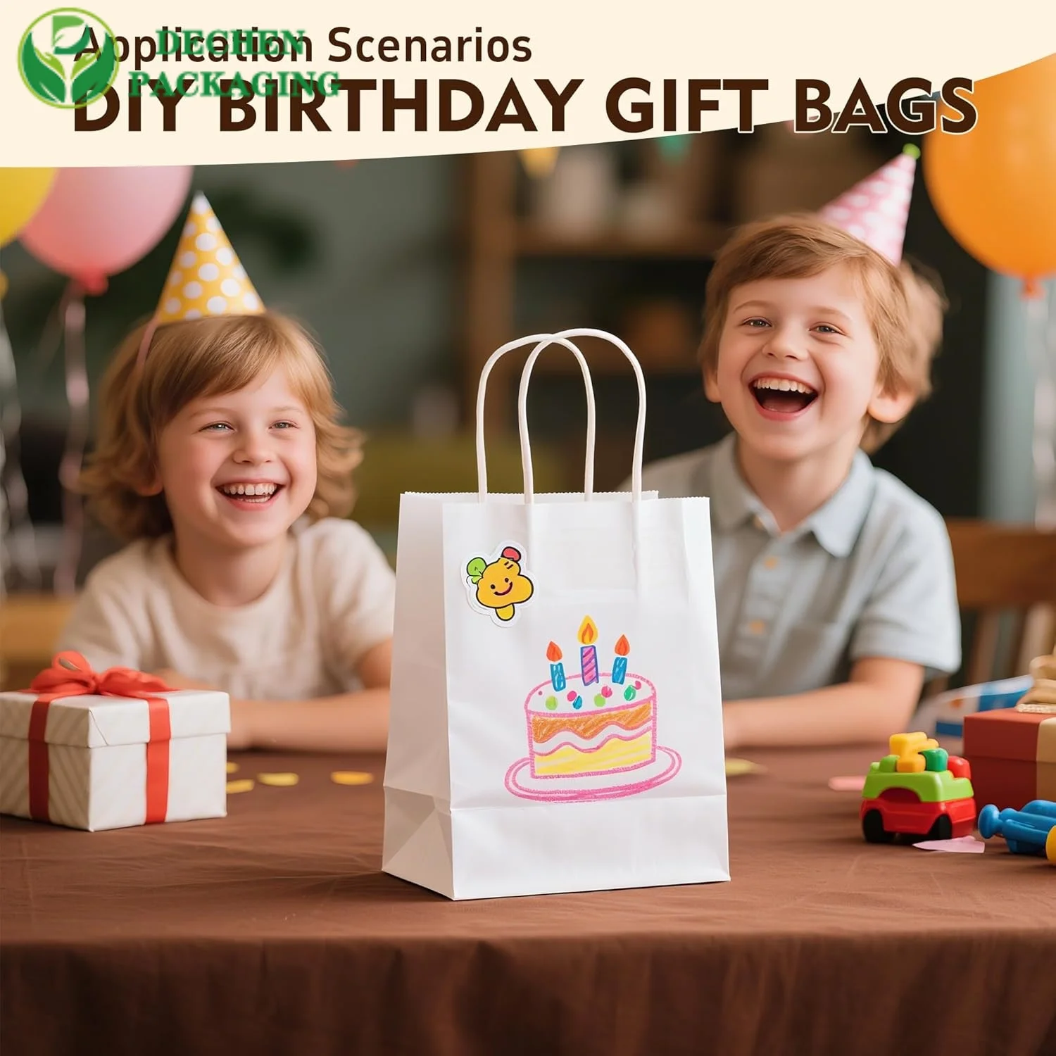 Promotional Paper Shopping Bag With Logo