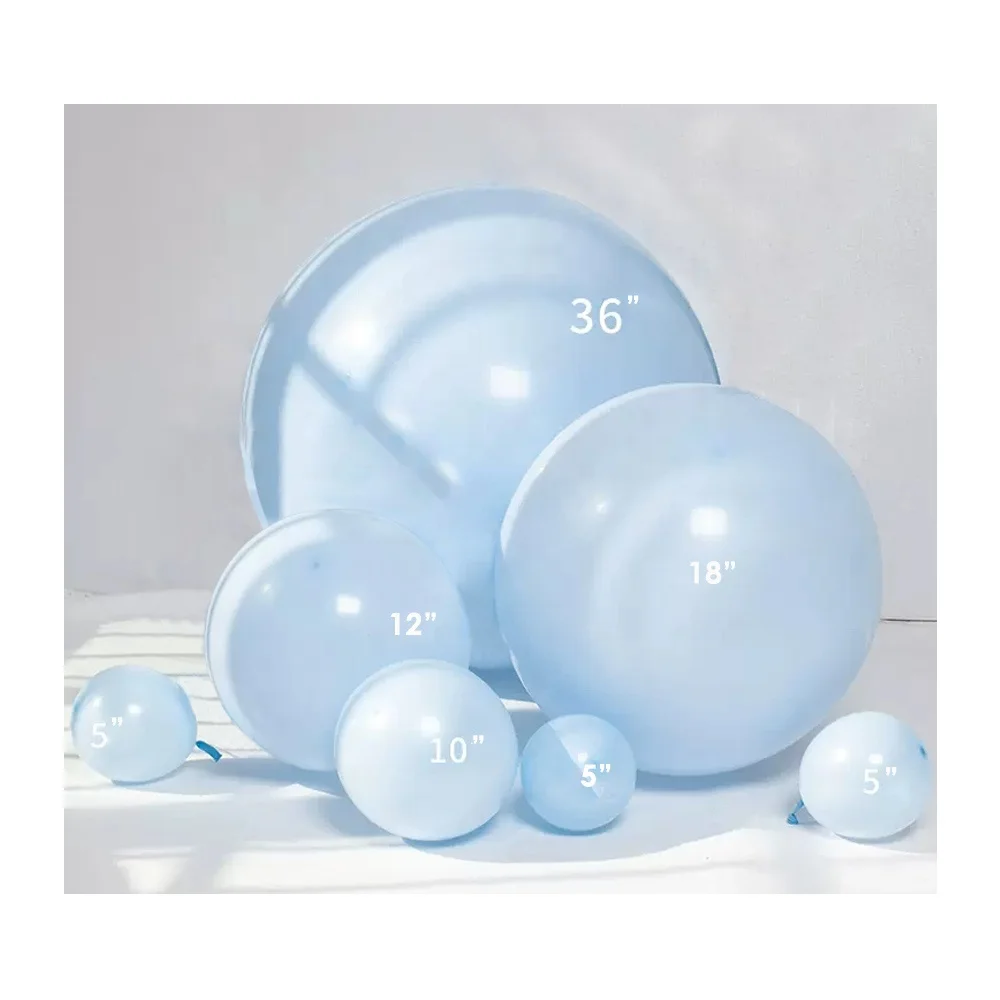 Пастельный баллон из латекса 5 10 12 16 18 36