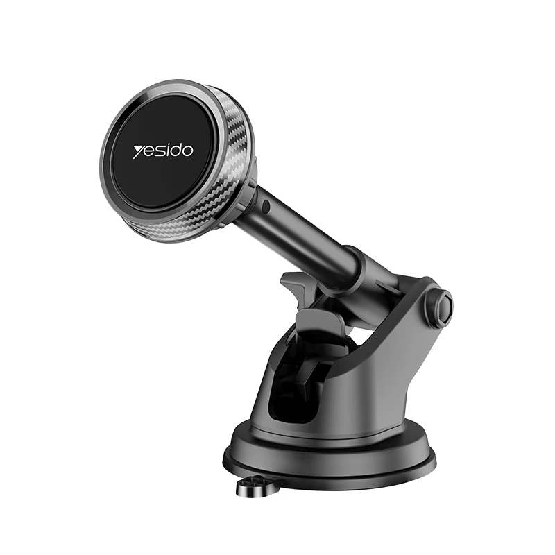 C67 Yesido Angle Adjustable Telescopic Long Arm Mobile Phone Car Holder Universal Magnetic Car Mount Phone