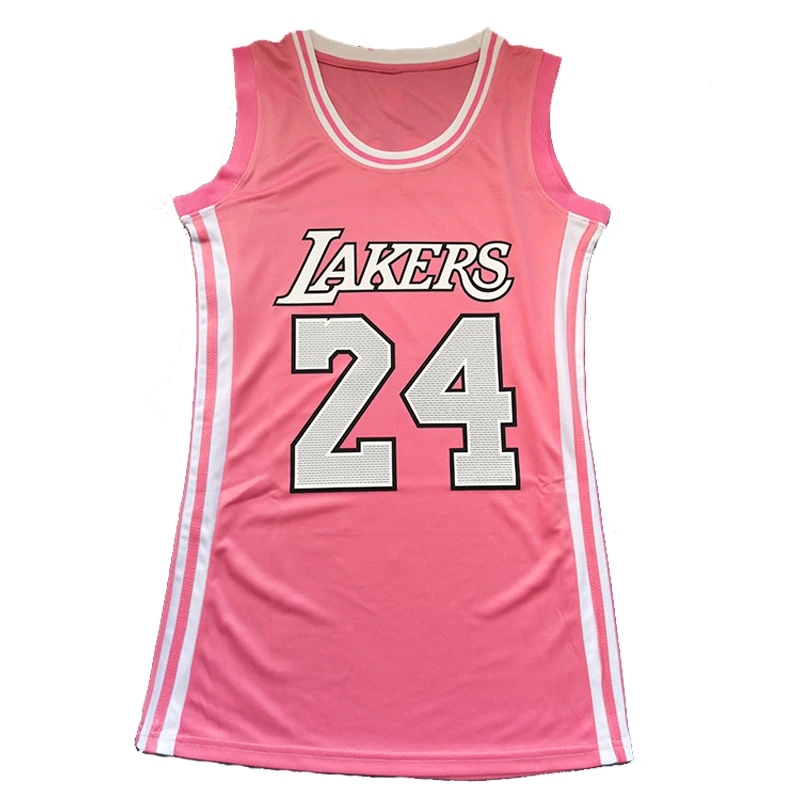 Lakers Jersey Dress  Pink