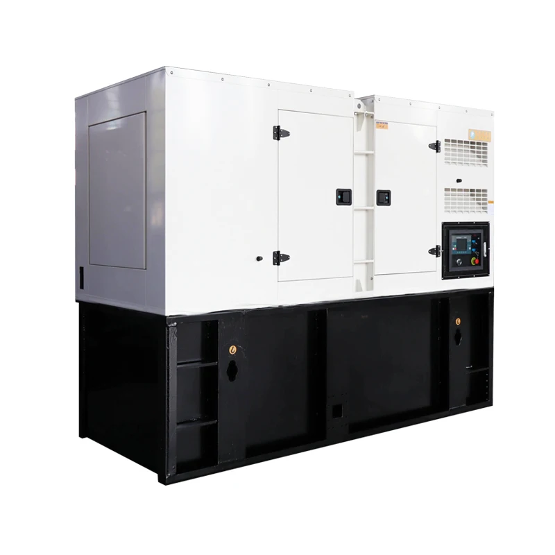 Large Base Silent Diesel Generator