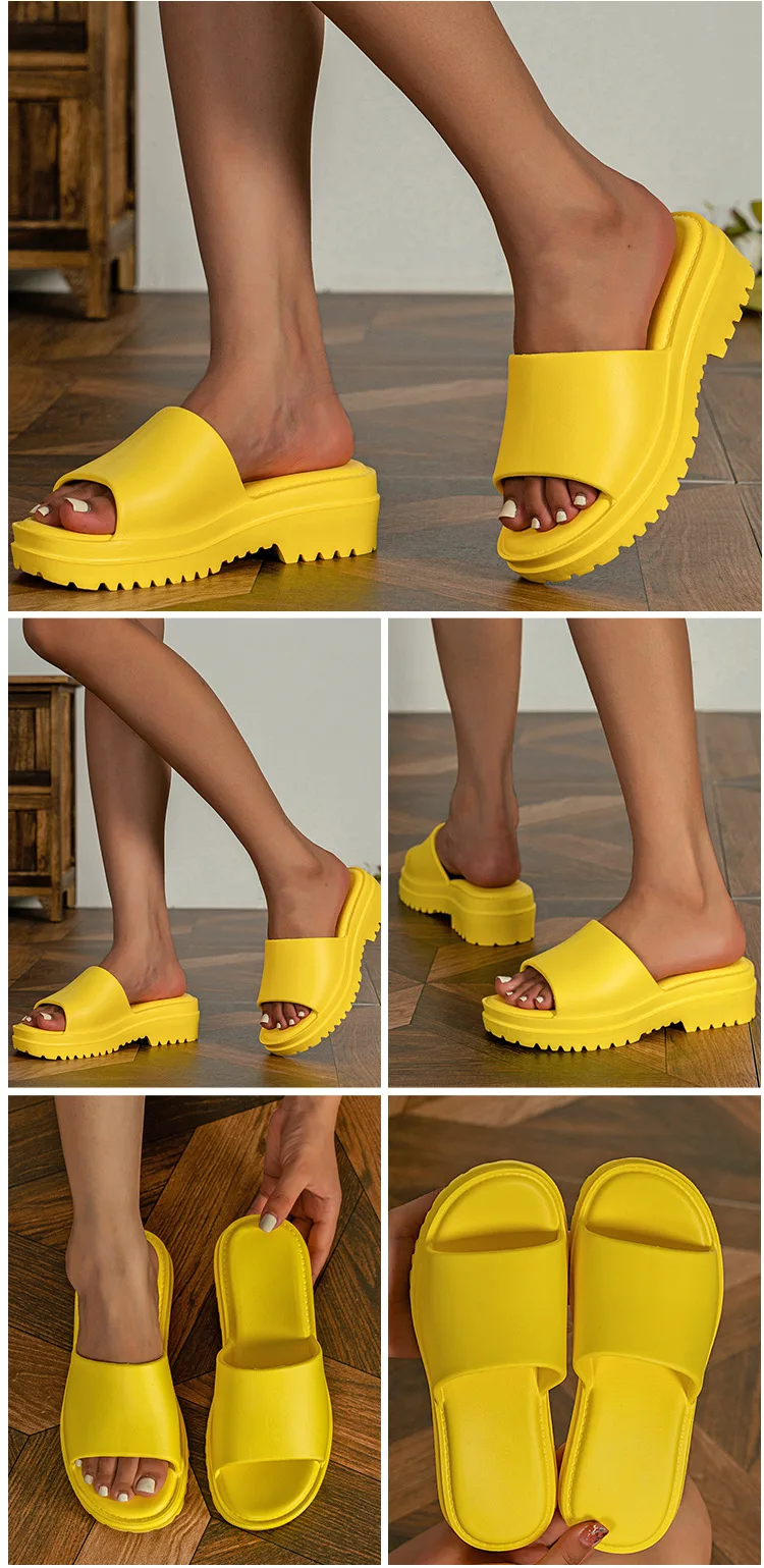 Top Quality Luxury Female Famous Brand Ladies Fashion Flat Slippers