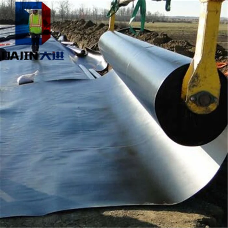 HDPE Waterproofing Plastic Geomembrane Sheet for Aquaculture Pond Liner