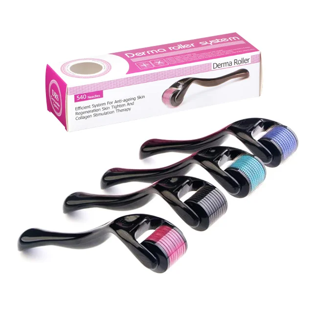 High quality derma roller / 540 needles dermaroller steel / derma roller 540 titanium