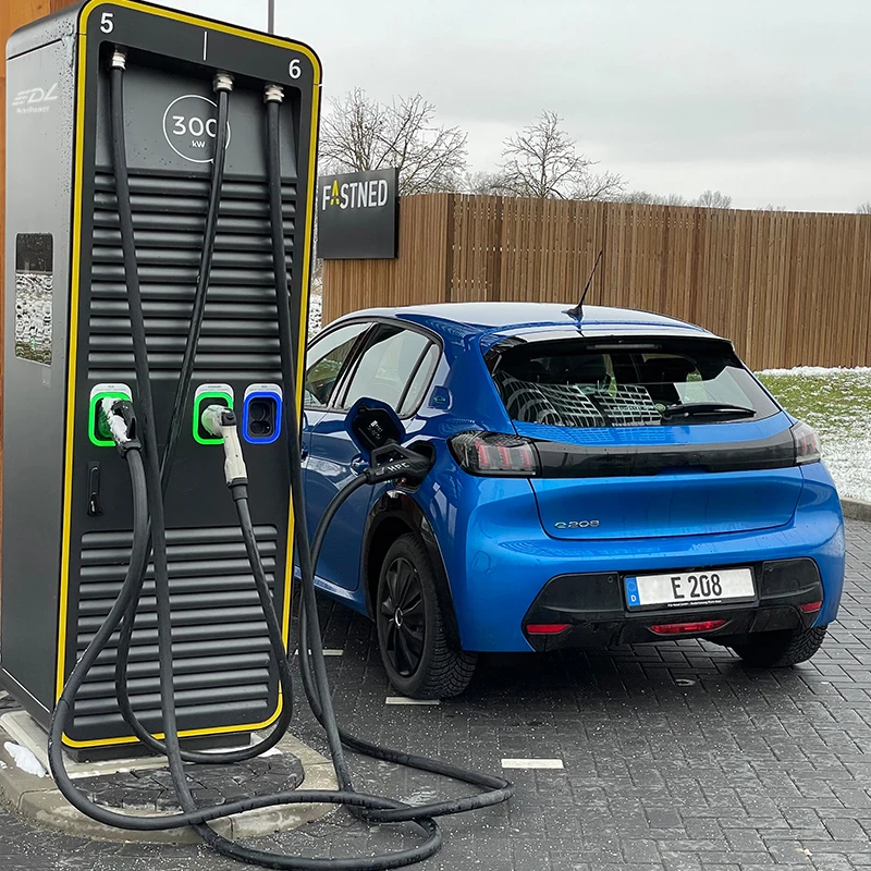 40KW Till 600KW ev laddstation Kommersiella laddstationer för elbilar