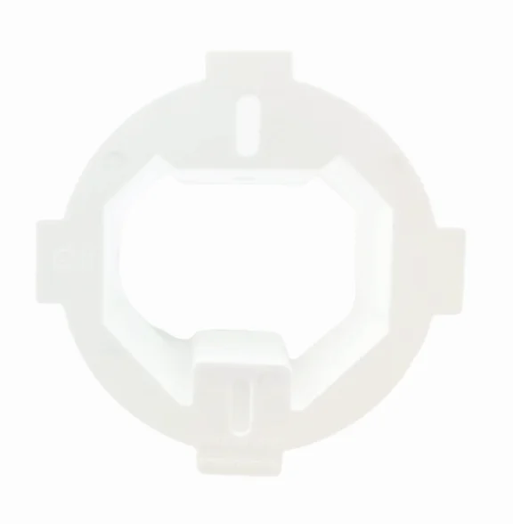 US Inventory - White Colour-Round Extension Ring -Size: 4.92''*4.92''*1.50''-- Round Ceiling Outlet Box Extender Fire Ring