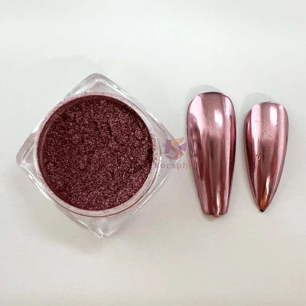 Hot Selling Metallic Mirror Pearl Chrome Manicure Nail Art Pigment