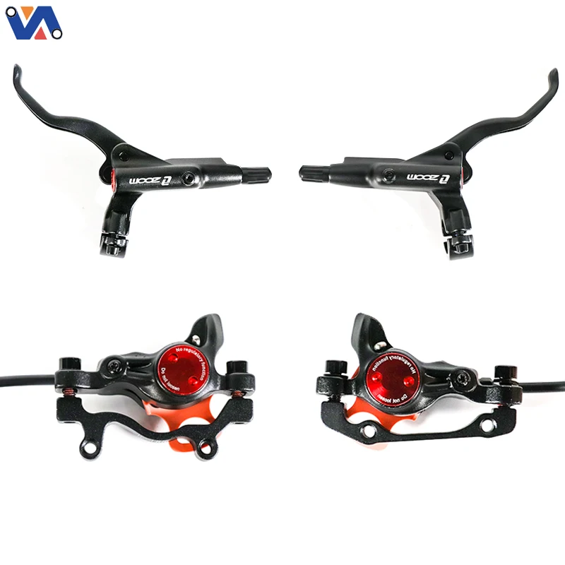 Ny Billede Hydraulisk Bremsekaliper & Højre og Venstre Bremsetræk til OUXI V8 E-bike Kit Udskiftning Cykeldel Cykelbremse