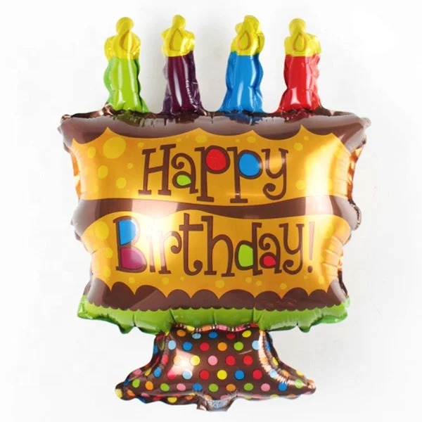 Милый воздушный шар из алюминиевой фольги, надувные шары для детей, украшение для торта на день рождения, вечеринки, церемонии, мероприятия, Прямая поставка