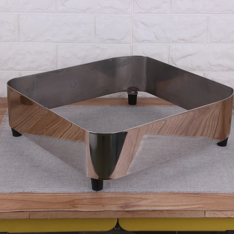 New Design Food Warmer Heater Chafer Dish Buffet Set Restaurant Square Stainless Steel Chafing Dish for Catering_4