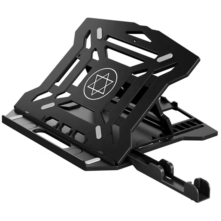 Подставка для ноутбука с вращением на 360 градусов, портативный держатель для монитора, для офиса, школы, дома, ноутбука, компьютера, складная подставка