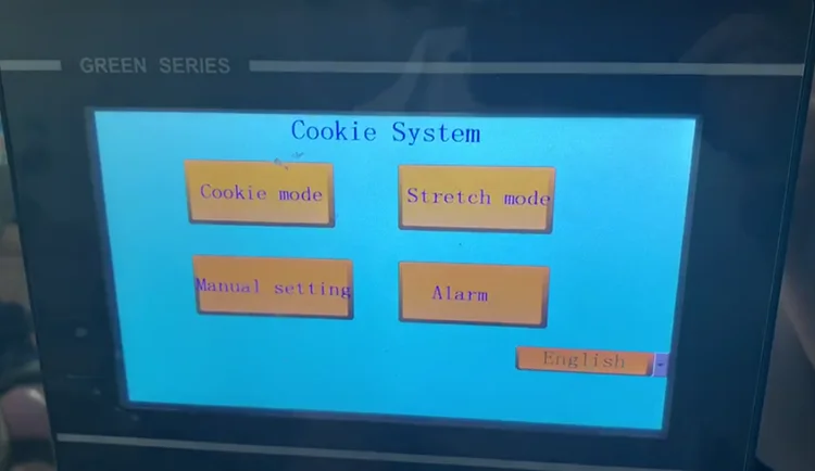 Cracker Dough Extruder Cookies Making Machine