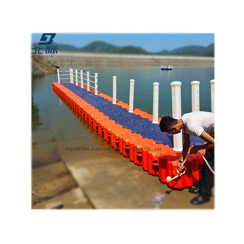 Modular Boat Dry Dock Floating Bridge Floating Dock Blocks Floating Boat Jetty Pricing of Floating Platform Hdpe Pontoon