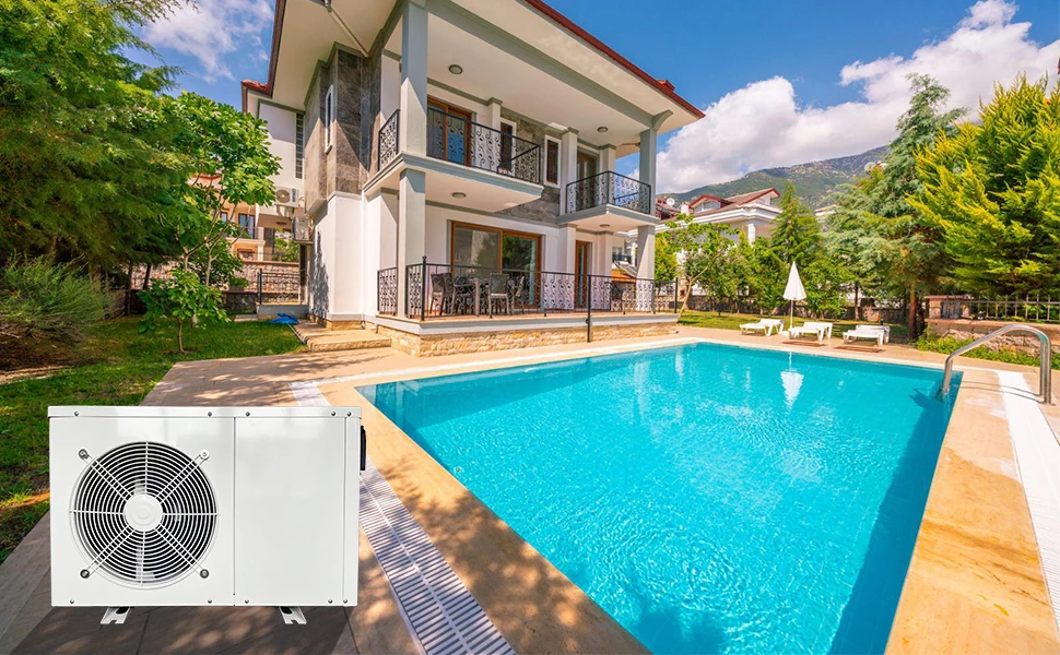 Above Ground Pool Heater Electric Air To Water Heat Pump Swimming Pool