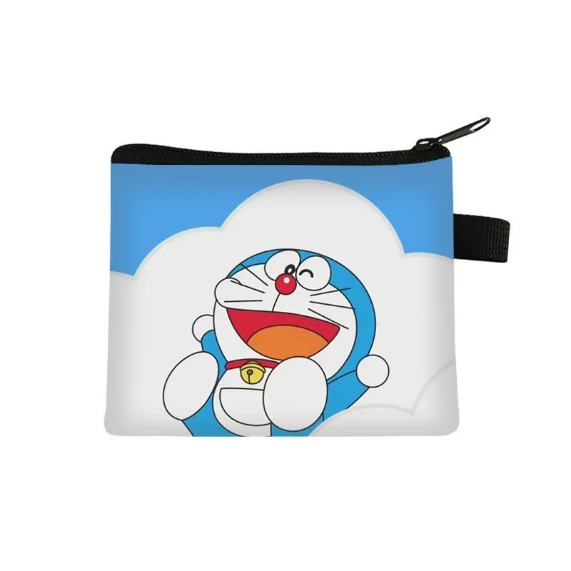 Newest Cartoon Anime Dora Polyester Coin Purse With Zipper for Kids Promotional Gifts Wallets Hold Money Card Coin Purse