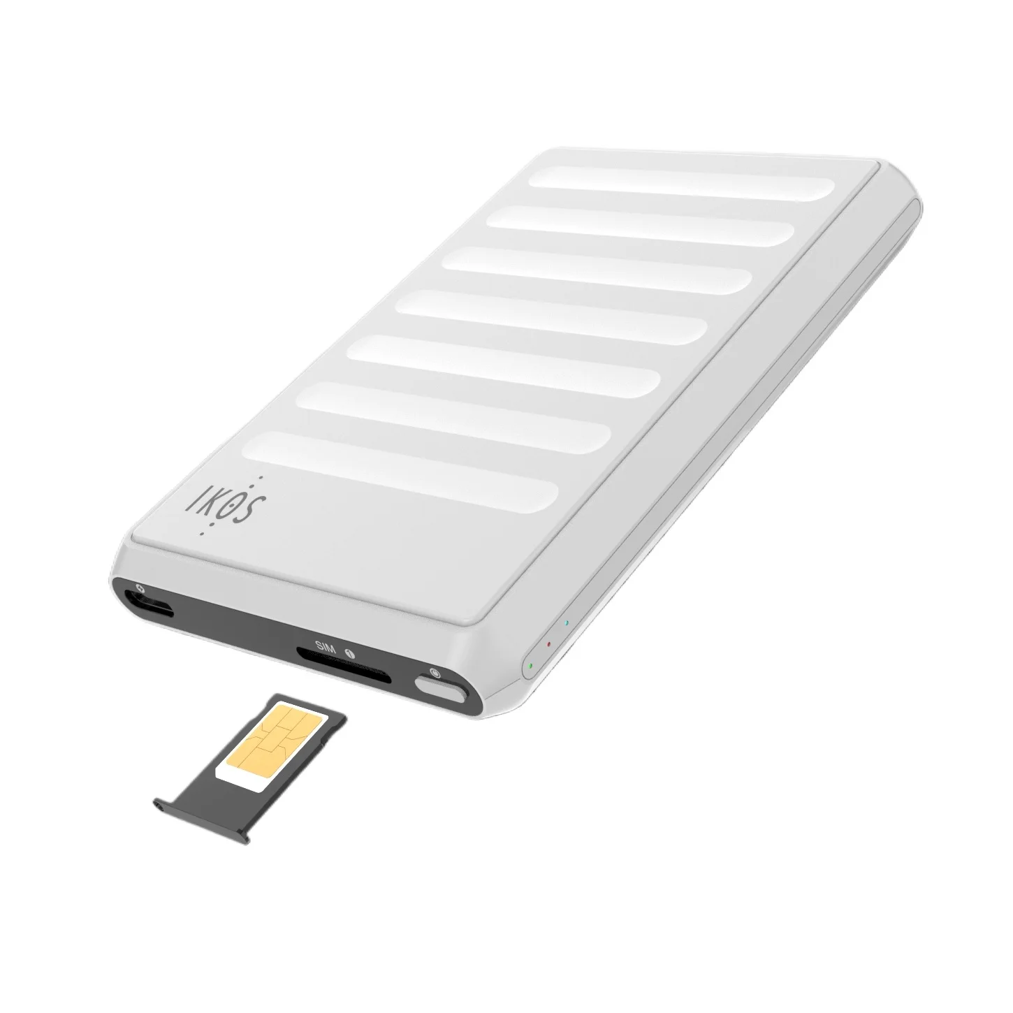 IKOS K7S Dual Multi SIM Card Adapter for iPhone - Nano SIM, Triple