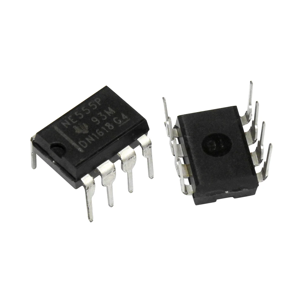 50pcs NE555 Timer IC NE555P Pulse Generator DIP-8
