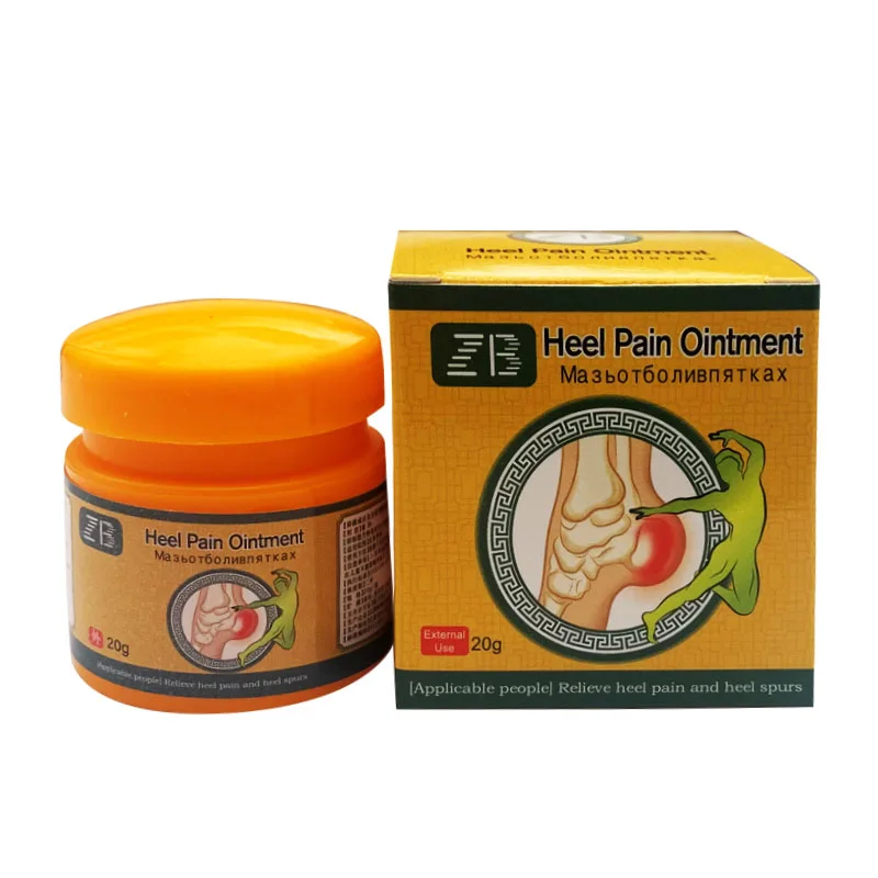ZB Heel Pain Cream Bone Spurs Fasciitis Achilles Tendonitis Ointment Analgesic Chinese Herbal Plaster 20g