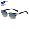 Black frame with gradient blue lenses