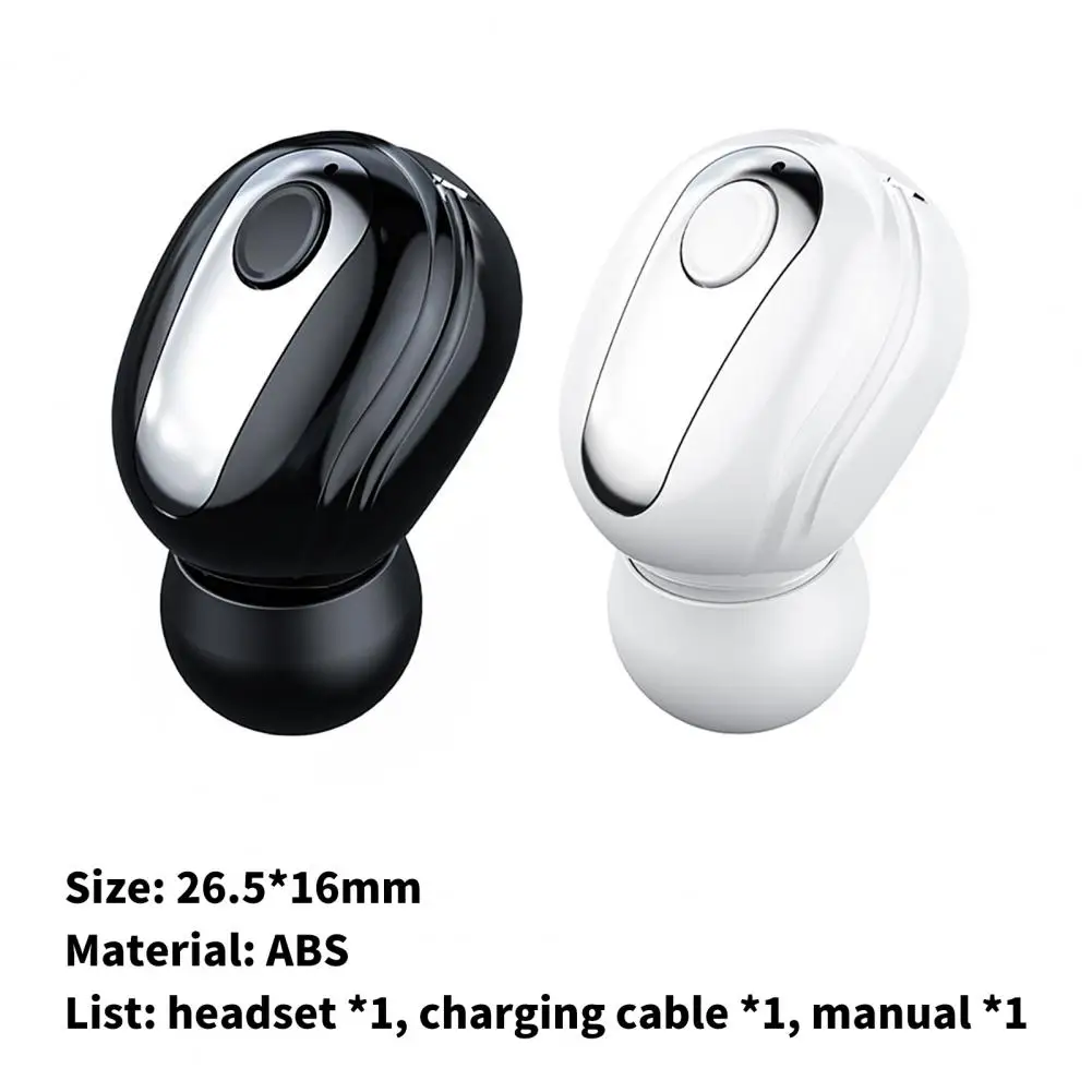 S9 Headset Mini Nirkabel In-Ear Olahraga Kompatibel Bluetooth Stereo  TWS Earphone Olahraga Earbud Tahan Air dengan Mic