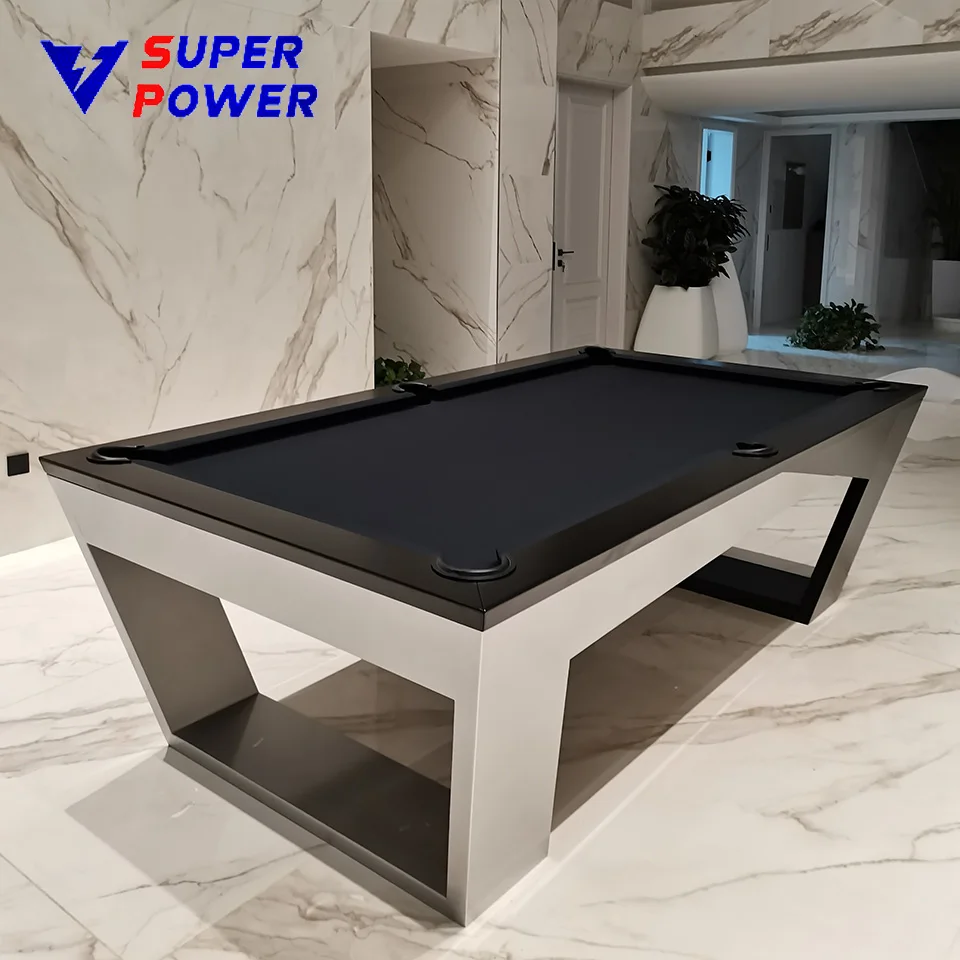 Luxury Home Modern Solid Wood Slate Pool Table - Buy Indoor Pool Table ...