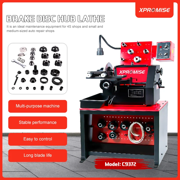 C9372 самый быстрый автомобильный тормозной токарный станок автоматический диск и барабанный