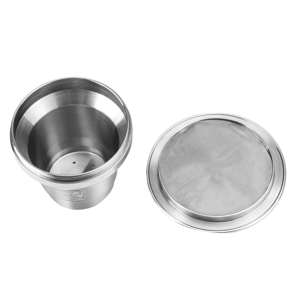 Lor Coffee for Nespressos Refillable Capsule Stainless Steel Reusable Capsule for Home Use