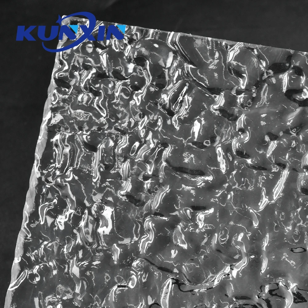 Kunxinインテリアデザインウォーターパターンアクリルプレート