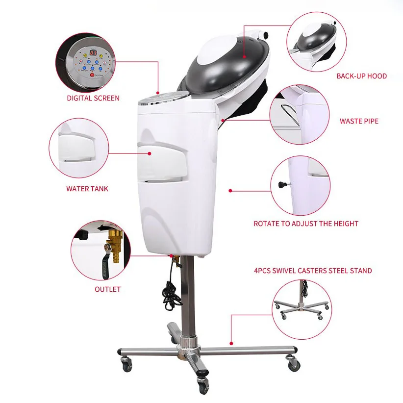 Multi-function Micromist Hair Steamer - Adjustable & Portable
