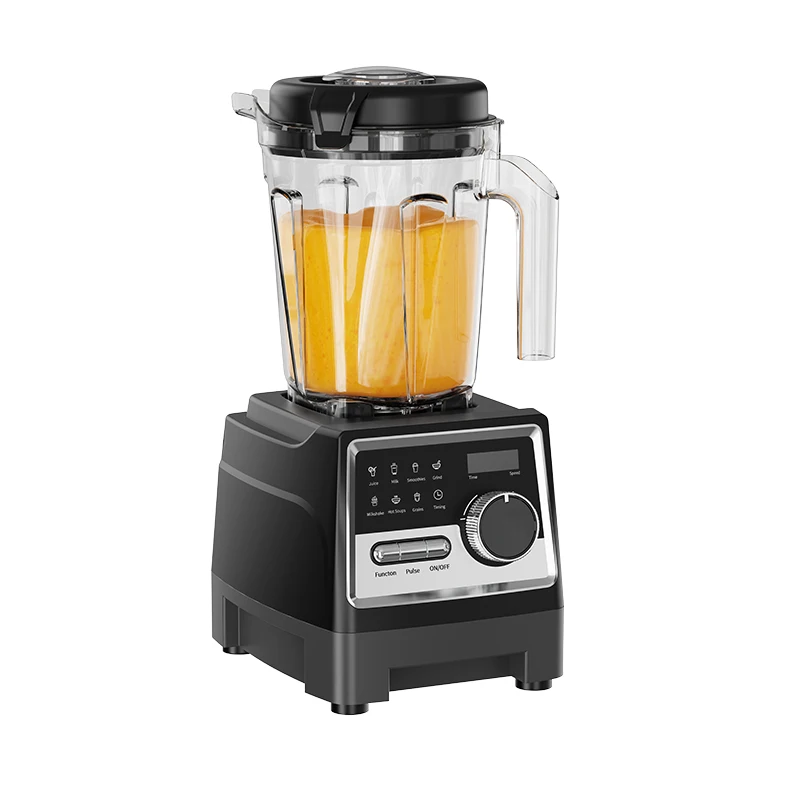 RANBEM Auto-Blend DIY Mode Countertop Smoothie Blender Machine for Crushing Ice Nuts Frozen Fruit in Kitchen or Household Use