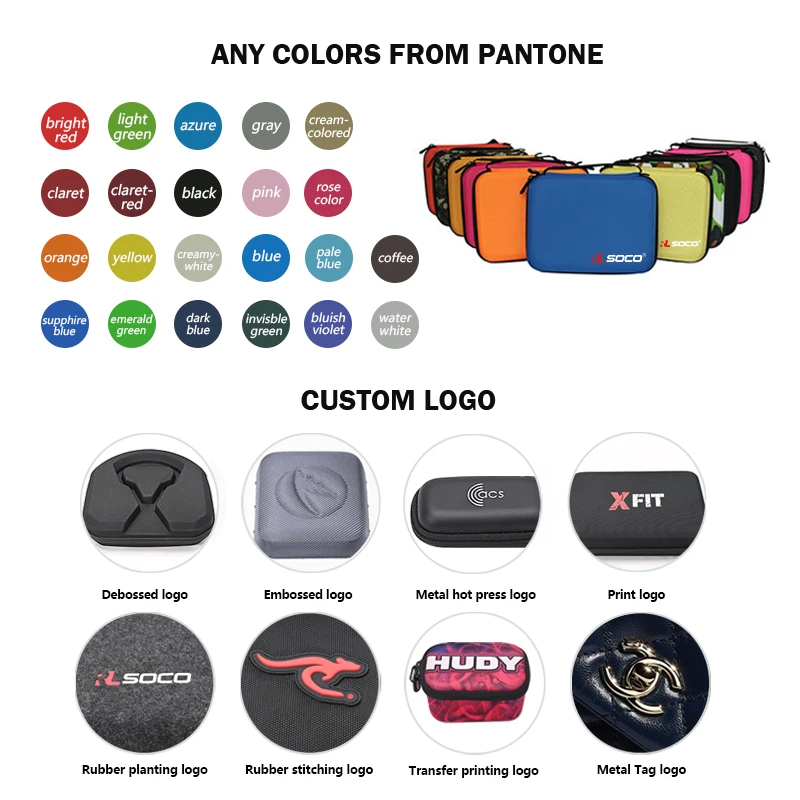 RLSOCO Custom Storage Bag Eva Table Tennis case Table Tennis Racket case Ping Pong Tool case