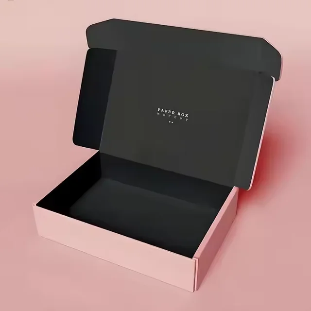 Free Sample Custom Printed Airplane Mailer Shipping Box New Design Folded Corrugated Cardboard with Foil Custom Logo and Colour