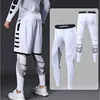 White mesh trousers [white]