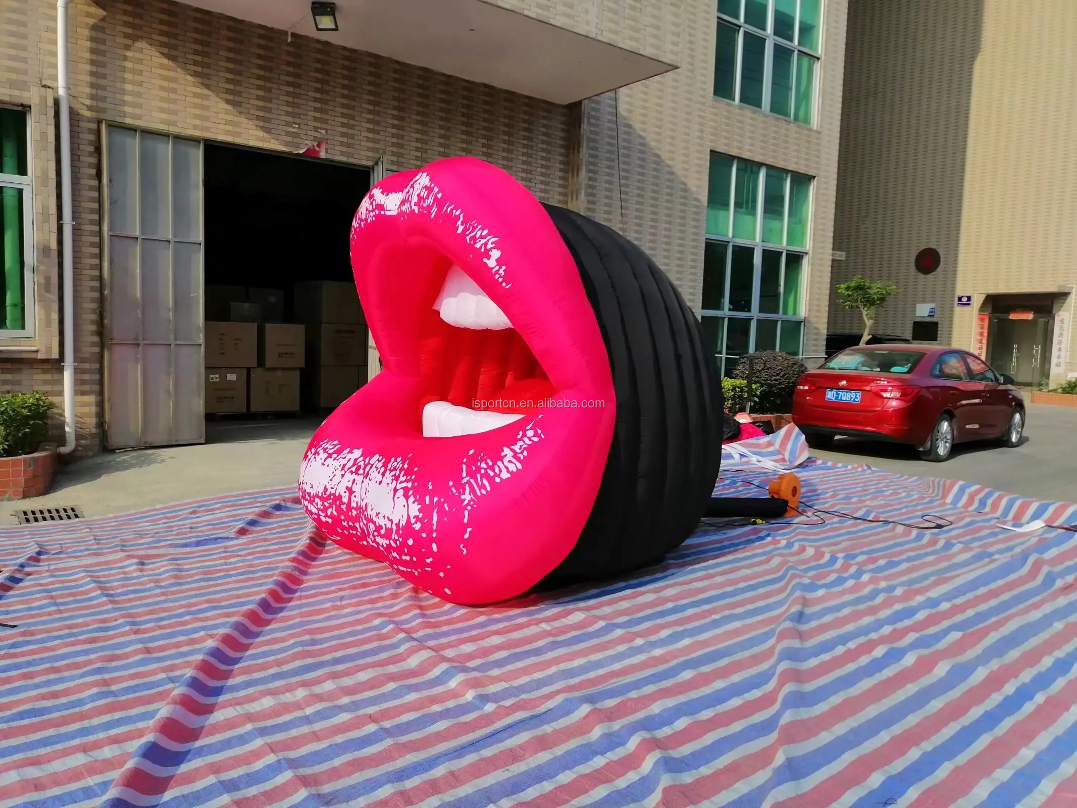 6types Giant Inflatable Mouth Model/inflatable Kiss/inflatable Red Lips ...