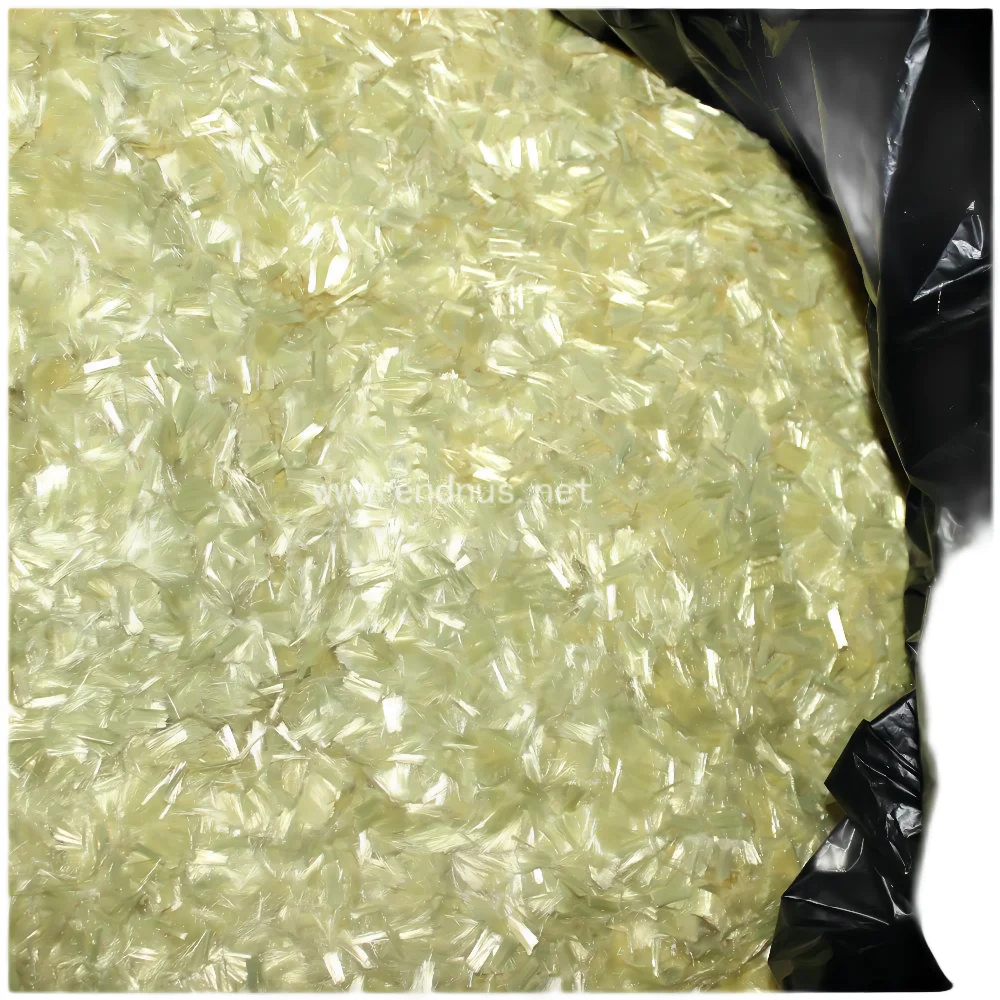 Устойчивая к высоким температурам износостойкая пара арамидная рубленная пряжа для пластиковых