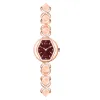 Rose Gold- Burgundy