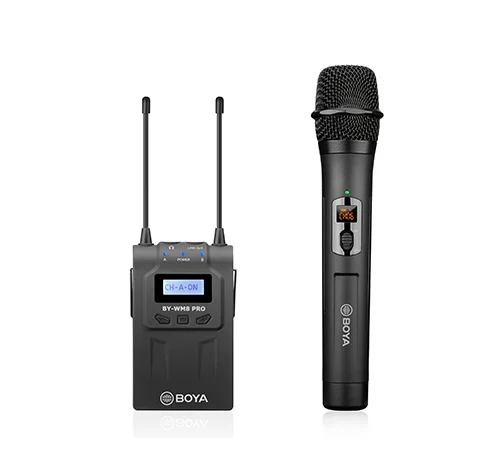 BOYA BY-WM8 Pro-K2 ワイヤレスマイク BY-WM8 PRO K2 Dual Channel UHF Wireless Microphone Kit