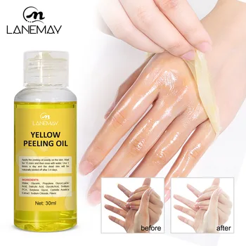 best natural yellow peeling oil extra strength organic vegan peel off oil cream moisturizer peeling oil